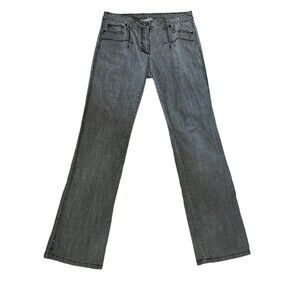 Spanner Women's Dark Wash Bootcut Jeans Rhinestone Back Pockets Size 6